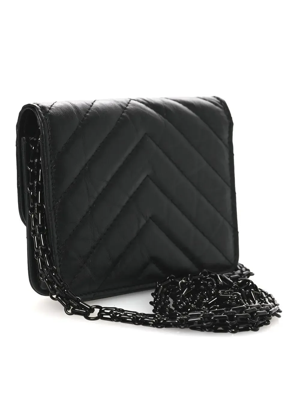 Chanel Aged Calfskin Chevron Quilted #253518C19B